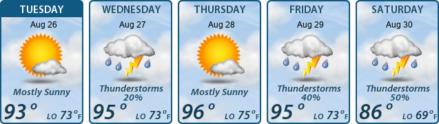 5-Day Forecast
