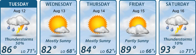 5-Day Forecast