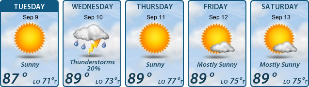 5-Day Forecast