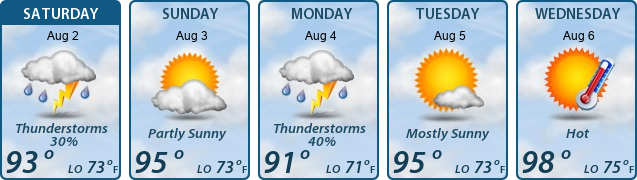 5-Day Forecast