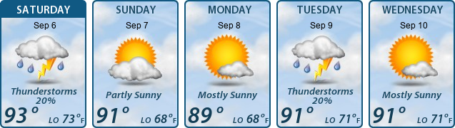 5-Day Forecast