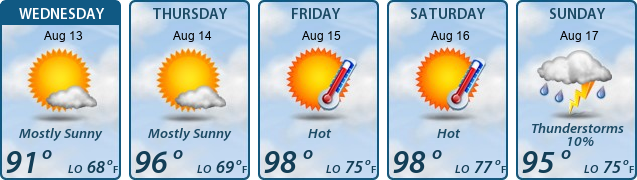 5-Day Forecast