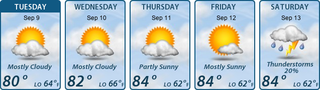 5-Day Forecast