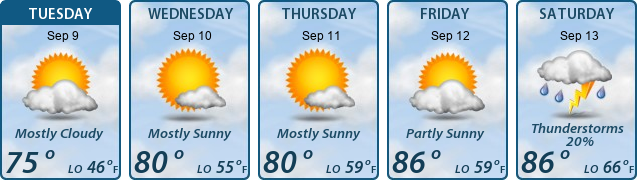5-Day Forecast