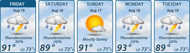 5-Day Forecast