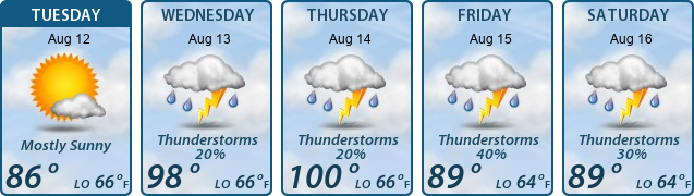 5-Day Forecast