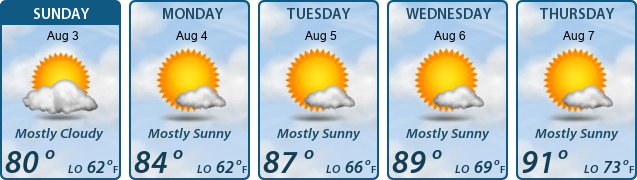 5-Day Forecast