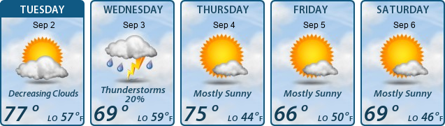 5-Day Forecast