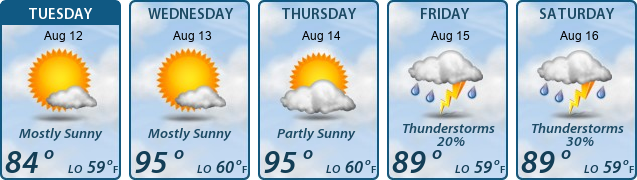 5-Day Forecast
